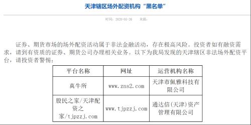 证监局黑名单_非法场外配资_杠杆配资